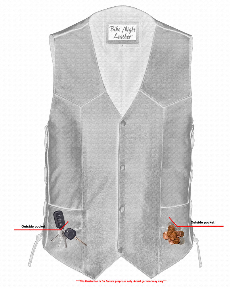 SOA RC106 Men's Side Lace Economy Vest - Image 4