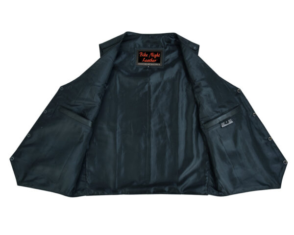 RC104 Men's Plain Side Economy Vest - Image 6
