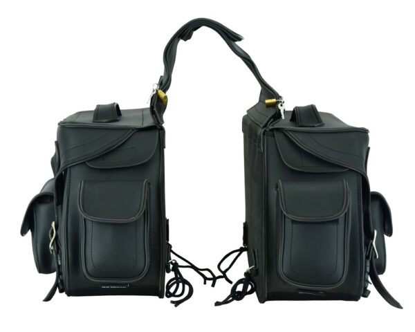 RC322 Two Strap Saddle Bag - Image 5