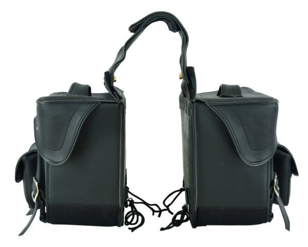 RC322 Two Strap Saddle Bag - Image 6