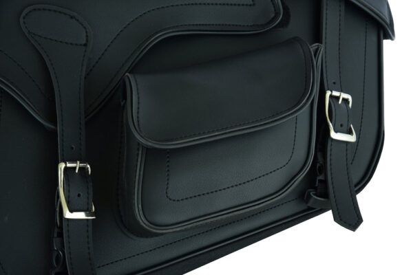 RC322 Two Strap Saddle Bag - Image 8
