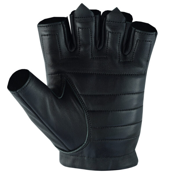 RC26 Men's Hardy Deer Skin Fingerless Glove (BluWater) - Image 4