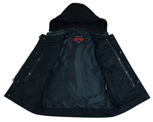 RC182 Concealed Snaps, Premium Naked Cowhide, Removable Hood & Hidden - Image 7