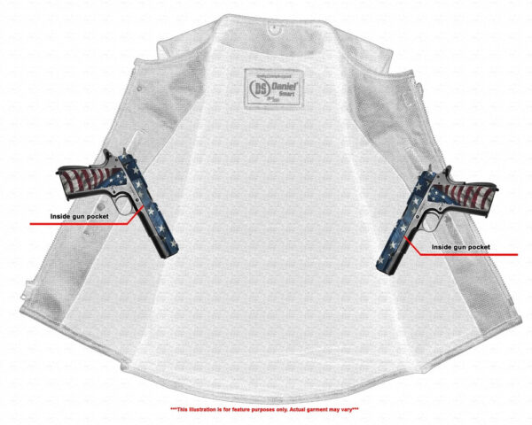 RC004 Men's Updated Perforated SWAT Team Style Vest - Image 6