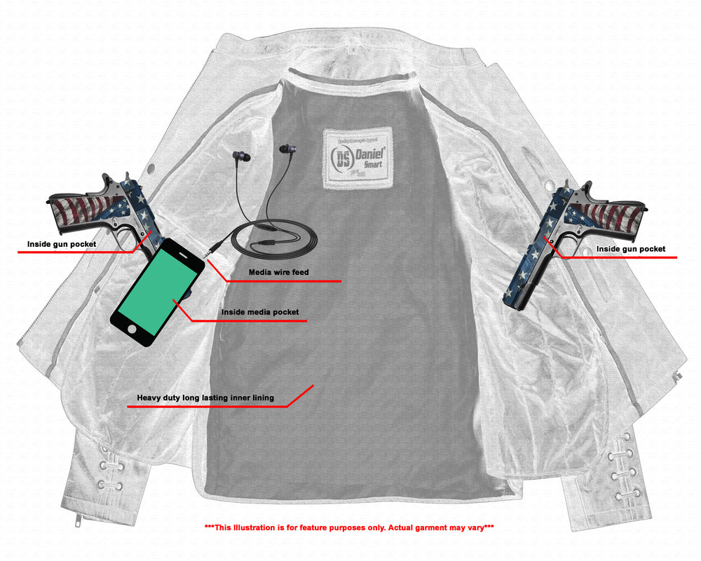 RC885 Women's Stylish Jacket with Grommet and Lacing Accents - Image 9