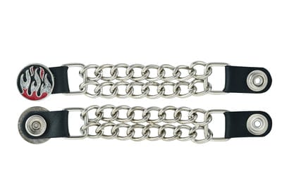 PKV144D Vest Extender - Flame Red/Silver - Image 2