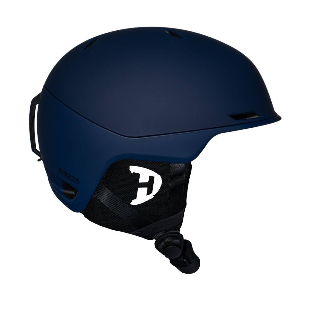 Daytona Steeze Snowboard Helmet - Adjustable Helmet for Men, Women & Youth - Dull Blue Finish