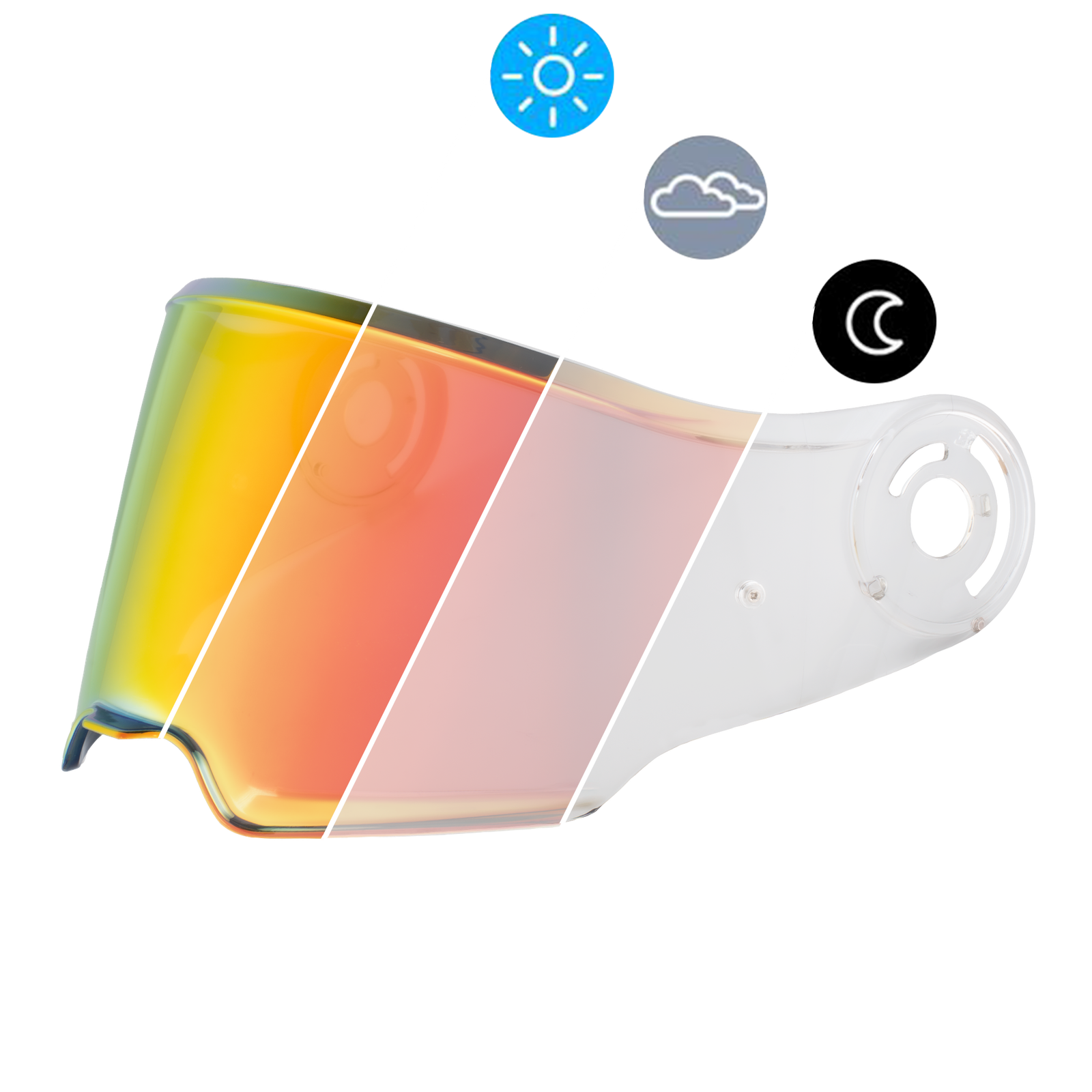 C6 Shield Outer- Photochromic Red