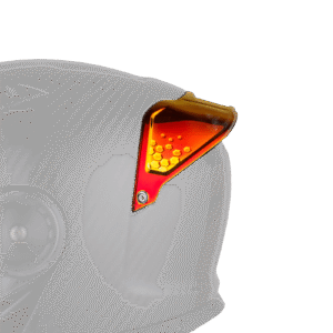 C6 Rear Spoiler Revo- Red