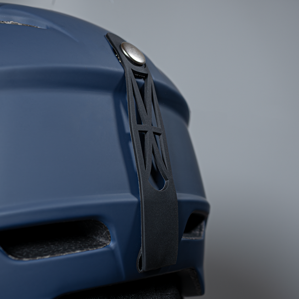 Daytona Carver Ski Helmet - Adjustable Ski Helmet for Men, Women & Youth - Dull Blue with Anti-Fog Visor - Image 6