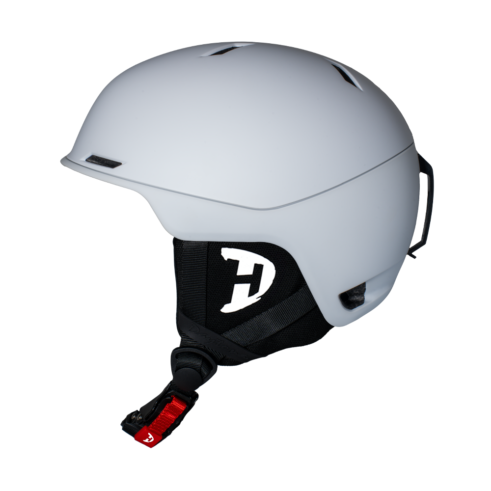 Daytona Steeze Snowboard Helmet - Adjustable Helmet for Men, Women & Youth - Dull Chalk White Finish - Image 3
