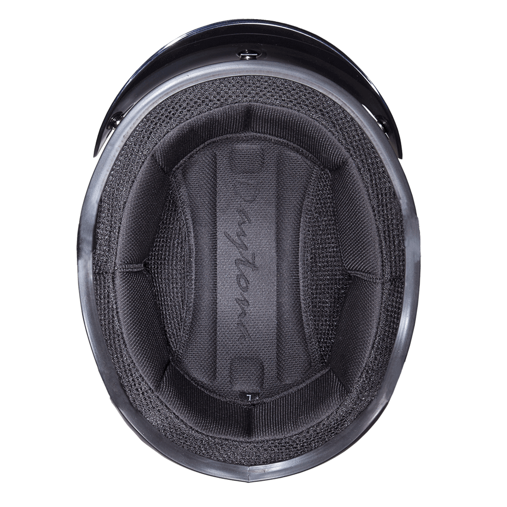 D.O.T. Daytona Skull Cap Jr.- Hi-Gloss Black - Image 6