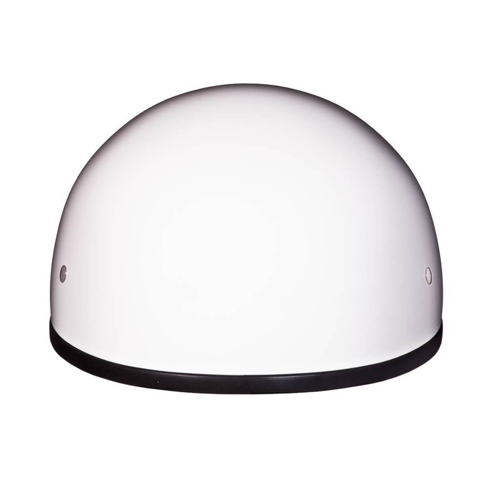DOT Approved Daytona Skull Cap Half Shell Motorcycle Helmet - Beanie Style for Motorcycles, Cruisers, Scooters, and Mopeds W/O Visor- Hi-Gloss White - Image 5