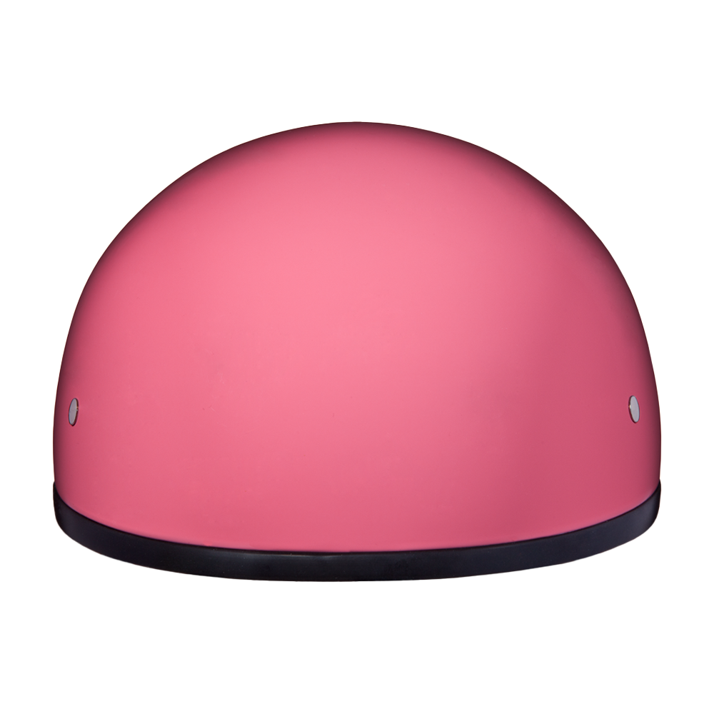 DOT Approved Daytona Skull Cap Half Shell Motorcycle Helmet - Beanie Style for Motorcycles, Cruisers, Scooters, and Mopeds W/O Visor- Hi-Gloss Pink - Image 5