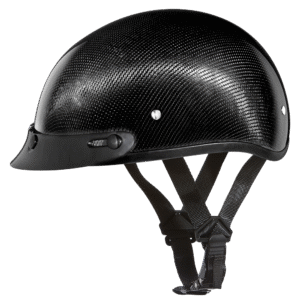 D.O.T. Daytona Skull Cap- Grey Carbon Fiber