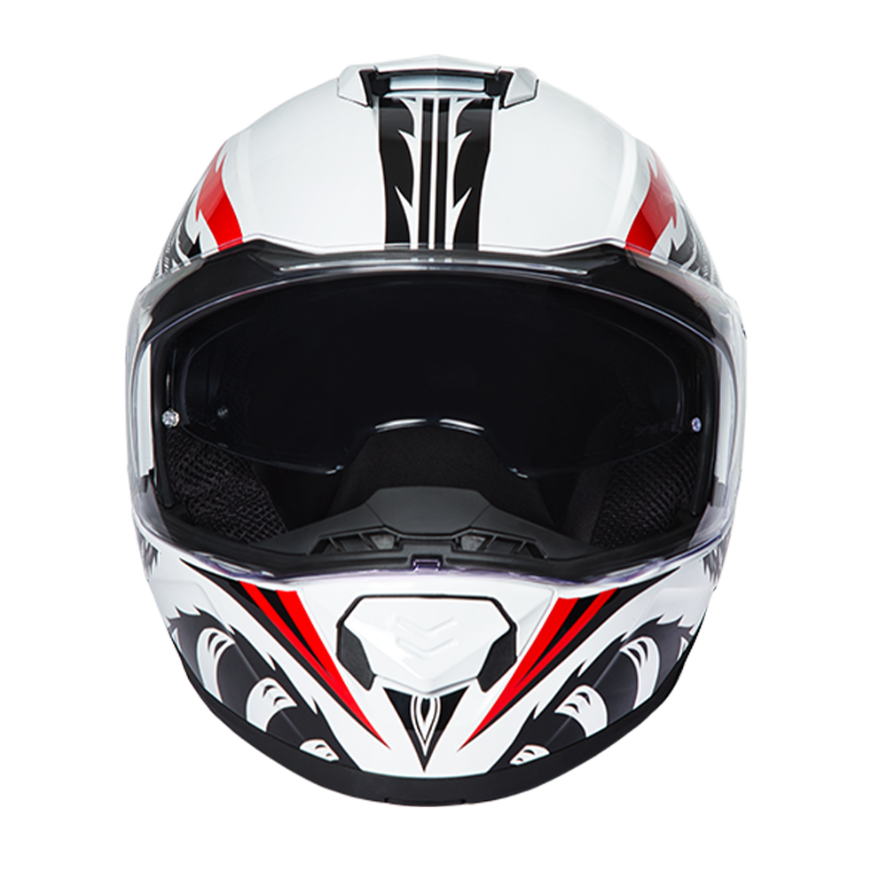 Daytona Glide Modular Motorcycle Helmet - DOT Approved, Bluetooth Ready, Dual Visor, Men/Women/Youth - W/ Phoenix - Image 6